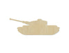 Tank wood shape wood cutouts Military War DIY Paint kit #2082 - Multiple Sizes Available - Unfinished Wood Cutout Shapes