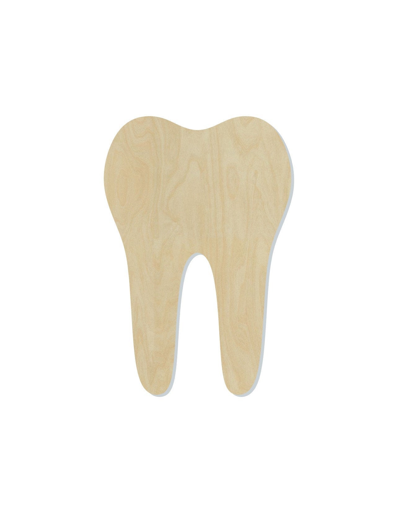 Tooth wood shape wood cutouts Tooth Fairy Dentist DIY Paint kit #2105 - Multiple Sizes Available - Unfinished Wood Cutout Shapes