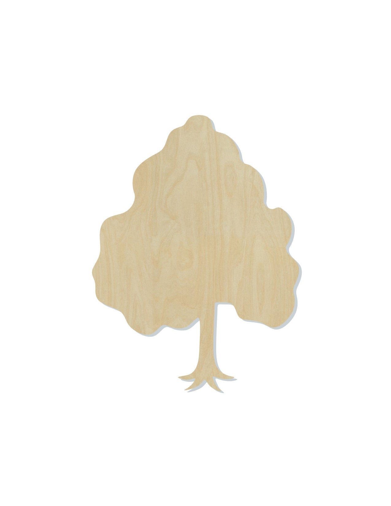 Tree Wood blank cutouts DIY paint kit Family tree nature forrest #2121 - Multiple Sizes Available - Unfinished Cutout Shapes