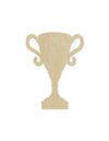 Trophy Wood Cutout Winning won paint kit coloring DIY #2135 - Multiple Sizes Available - Unfinished wood Cutout Shapes