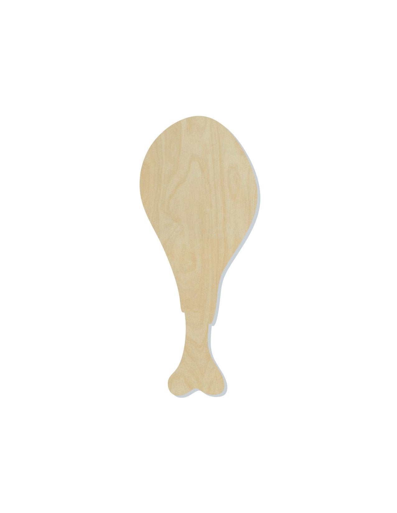 Turkey Leg Wood Cutouts Thanksgiving paint kit food turkey craft #2144 - Multiple Sizes Available - Unfinished wood Cutout Shapes