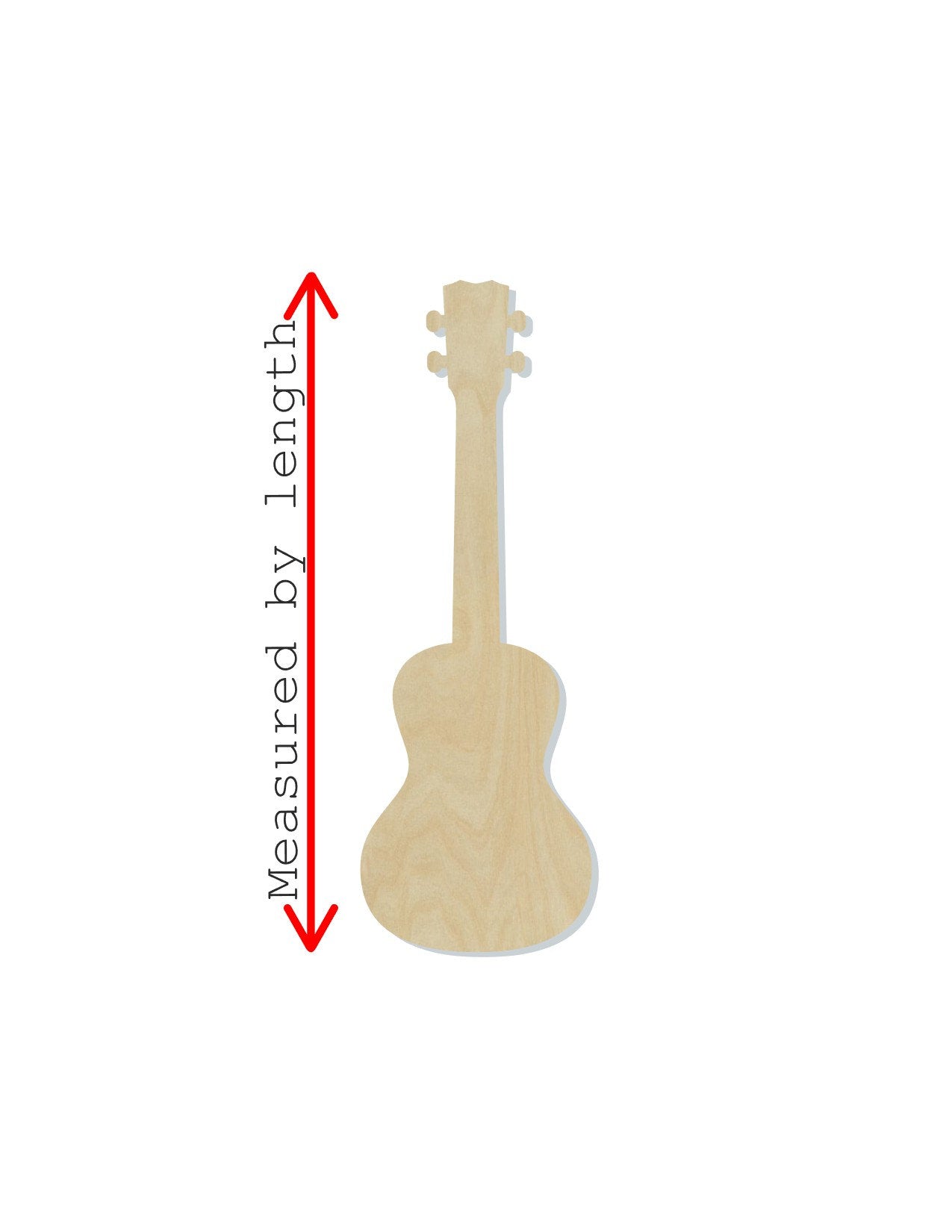 Ukulele Wood Cutouts Music Band Musician school class Paint kit blank #2148 - Multiple Sizes Available - Unfinished wood Cutout Shapes
