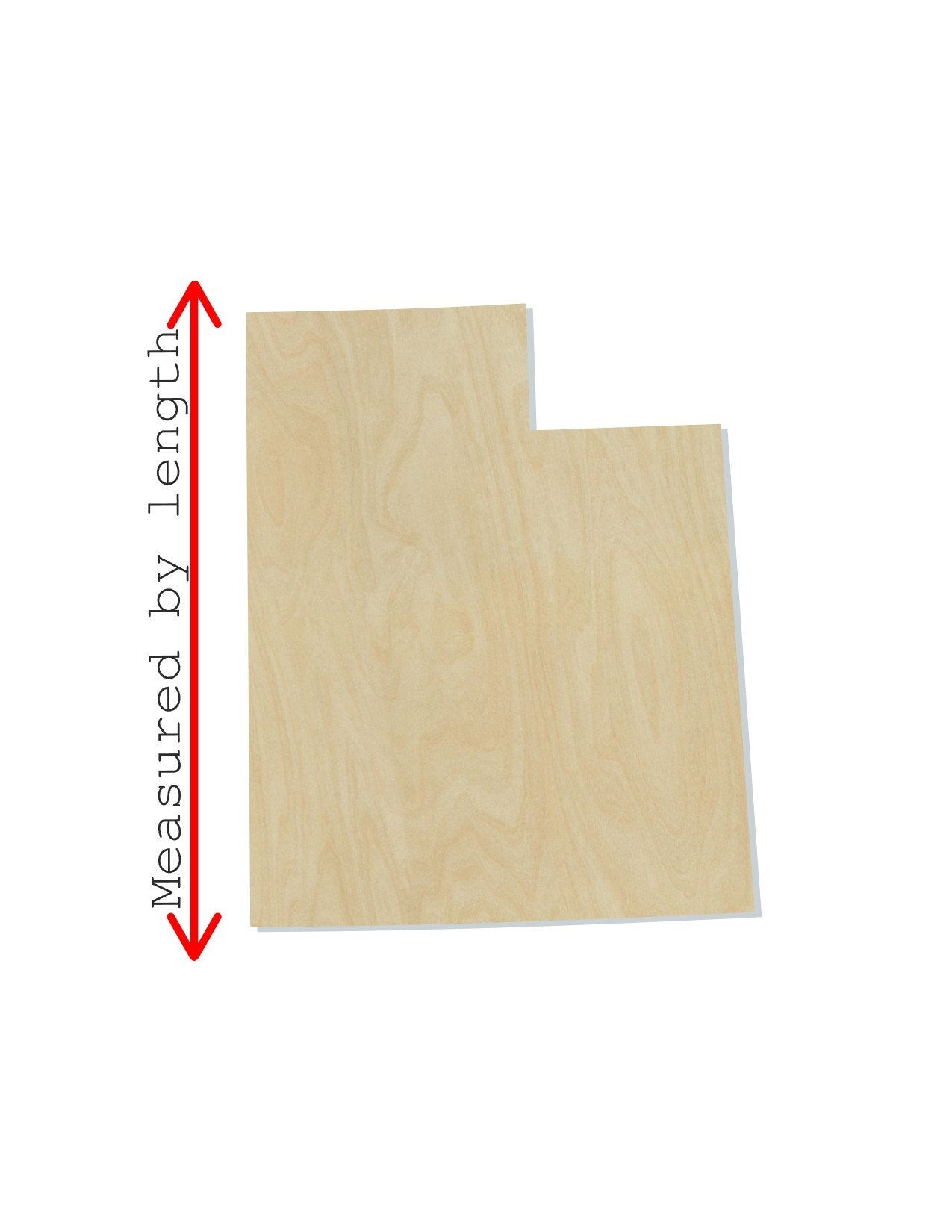 Utah State Wood Cutouts DIY Paint Utah blank Utah craft #2154 - Multiple Sizes Available - Unfinished wood Cutout Shapes