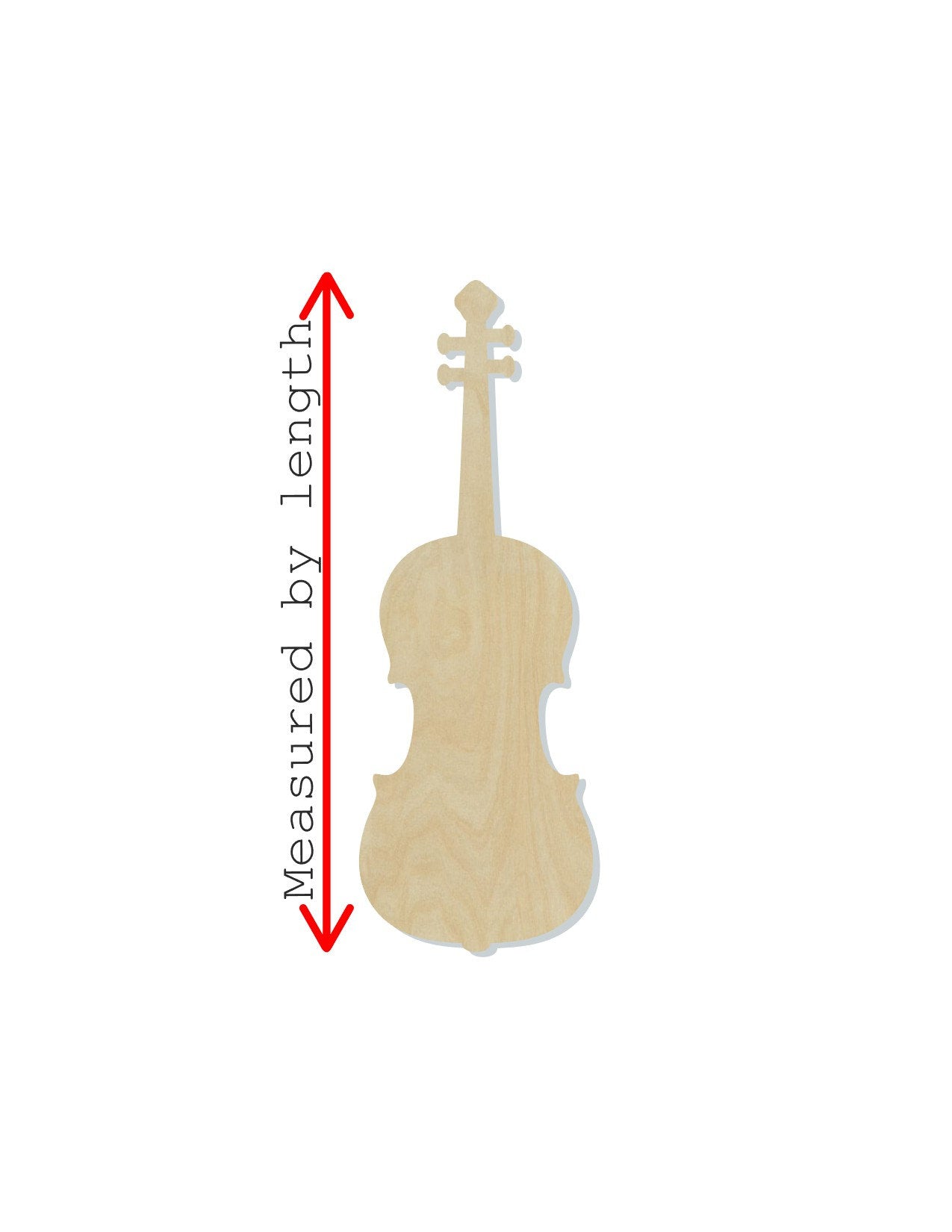 Violin Wood Cutouts Musician Band School DIY Paint #2166 - Multiple Sizes Available - Unfinished wood Cutout Shapes