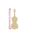 Violin Wood Cutouts Musician Band School DIY Paint #2166 - Multiple Sizes Available - Unfinished wood Cutout Shapes