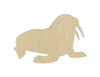 Walrus Wood Cutouts DIY Paint Ocean animals sea life Beach #2171 - Multiple Sizes Available - Unfinished wood Cutout Shapes