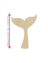 Whale Tail Wood Cutouts Ocean animals Sea life DIY Paint #2183 - Multiple Sizes Available - Unfinished wood Cutout Shapes
