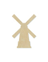 Windmill Wood Cutouts Netherlands Holland DIY Paint #2190 - Multiple Sizes Available - Unfinished wood Cutout Shapes