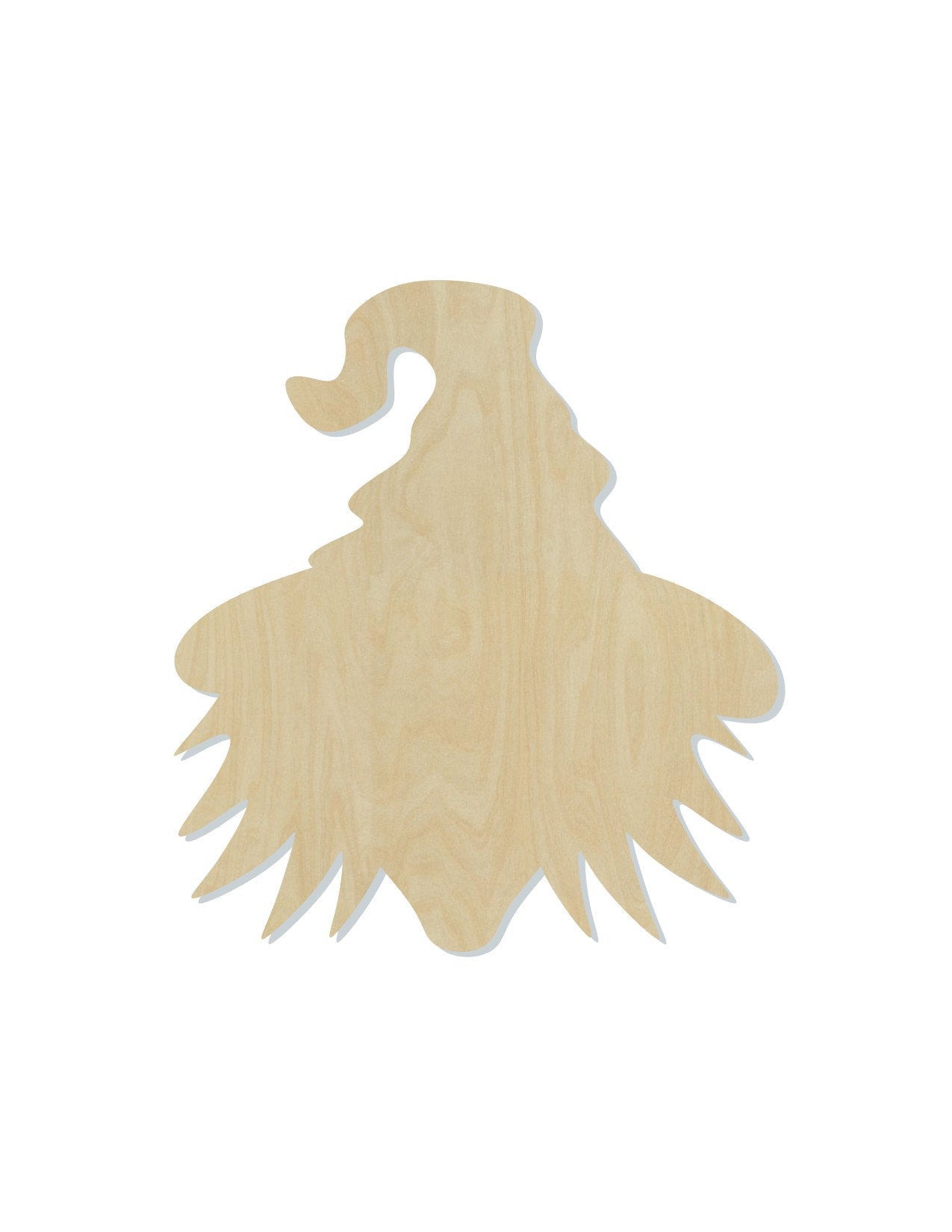 Witch Face Wood Cutouts Halloween DIY Paint #2196 - Multiple Sizes Available - Unfinished wood Cutout Shapes