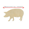 Pig Cutout Pig blank farm #1084 - Multiple Sizes Available - Unfinished Wood Cutout Shapes