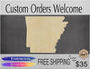 Arkansas State Wood blank cutout State Pride #1166 - Multiple Sizes Available - Unfinished Wood Cutout Shapes