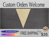Triangle Bunting Wood blank cutout DIY Paint kit Party Celebration Decoration #2125 - Multiple Sizes Available - Unfinished Cutout Shapes