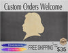 Beethoven Wood blank cutouts History School Music Musician Band #1296 - Multiple Sizes Available - Unfinished Cutout Shapes