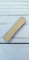 Snowboard blank snowing snow hobby #1100 - Multiple Sizes Available - Unfinished Wood Cutout Shapes