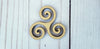 Triskele Triskelion Celtic Art DIY Paint kit #2255 - Multiple Sizes Available - Unfinished Wood Cutout Shapes