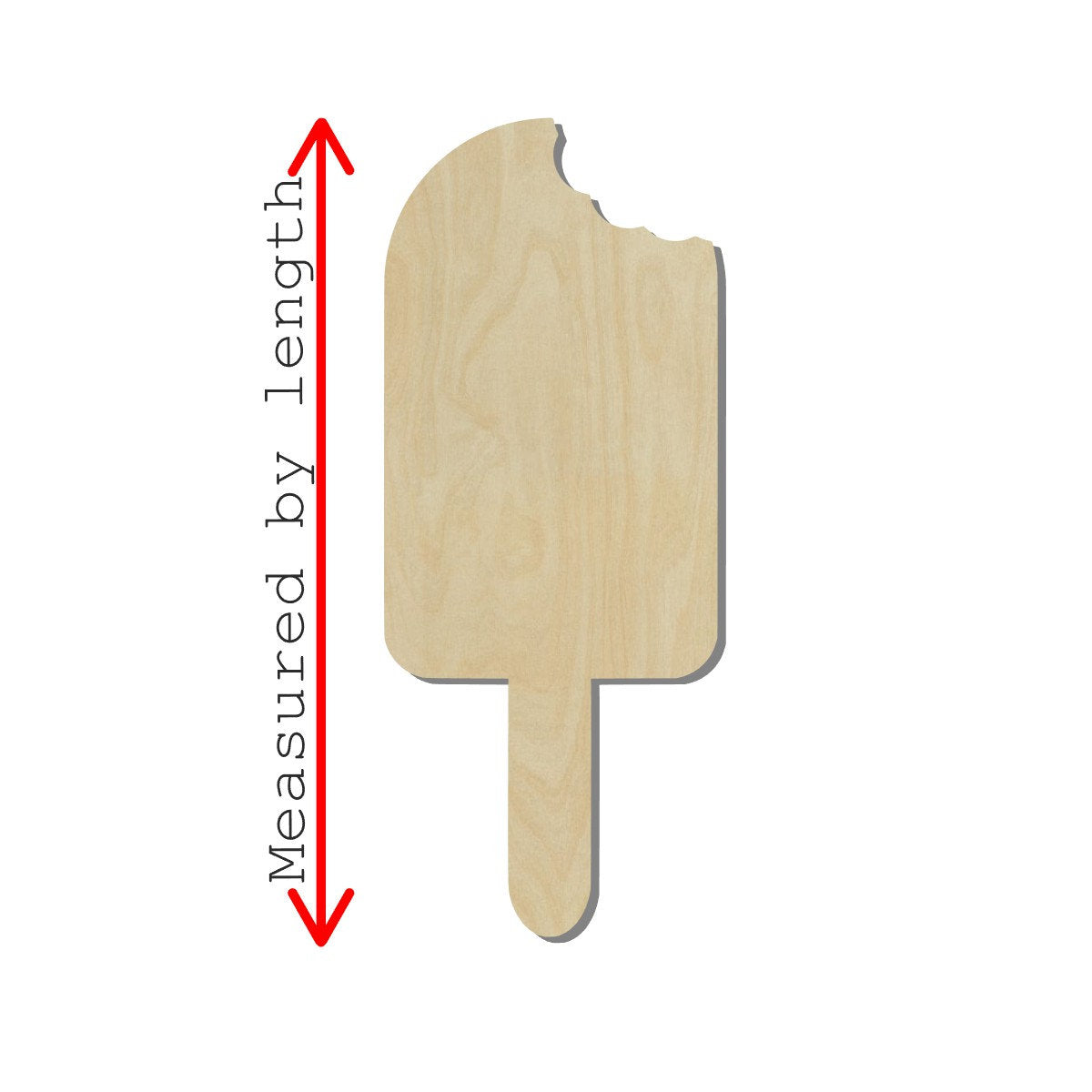Popsicle wood shape cutouts Summer Decor Summertime #2262 - Multiple Sizes Available - Unfinished Wood Cutout Shapes