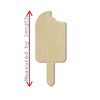 Popsicle wood shape cutouts Summer Decor Summertime #2262 - Multiple Sizes Available - Unfinished Wood Cutout Shapes