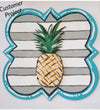 Pineapple wood cutout Hawaii Food cutout kitchen decor DIY Paint kit #1850 - Multiple Sizes Available - Unfinished Wood Cutouts Shapes