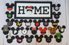 Mouse Home Interchangeable pieces SPIDER WEB Halloween Decor #2221 - Unfinished Wood shape cutouts Paint kits