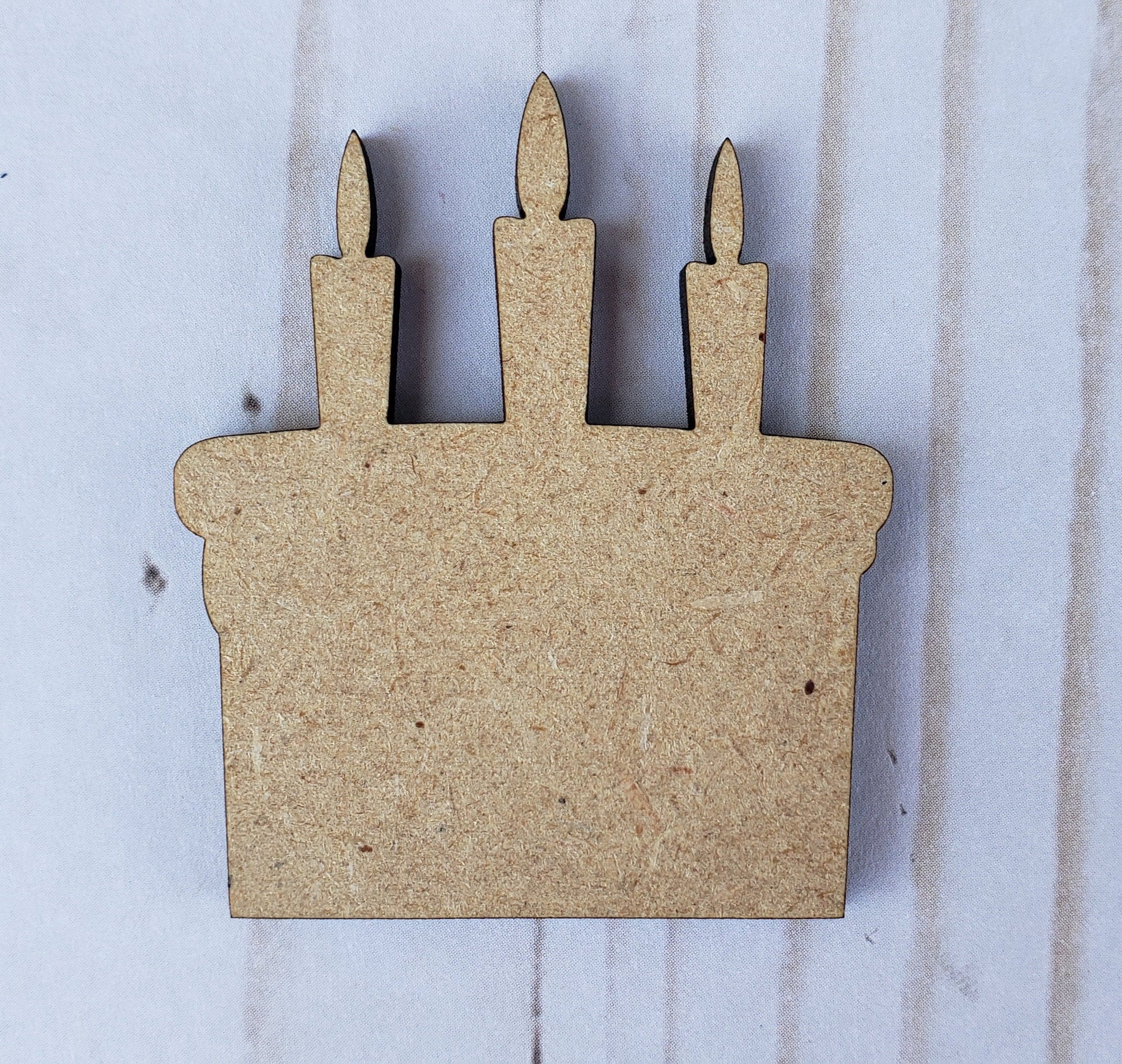 Birthday Cake Cutout #1043 - Multiple Sizes Available - Unfinished Wood Cutout Shapes
