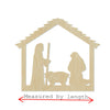 Nativity Scene Cutout #1022 - Multiple Sizes Available - Unfinished Wood Cutout Shapes
