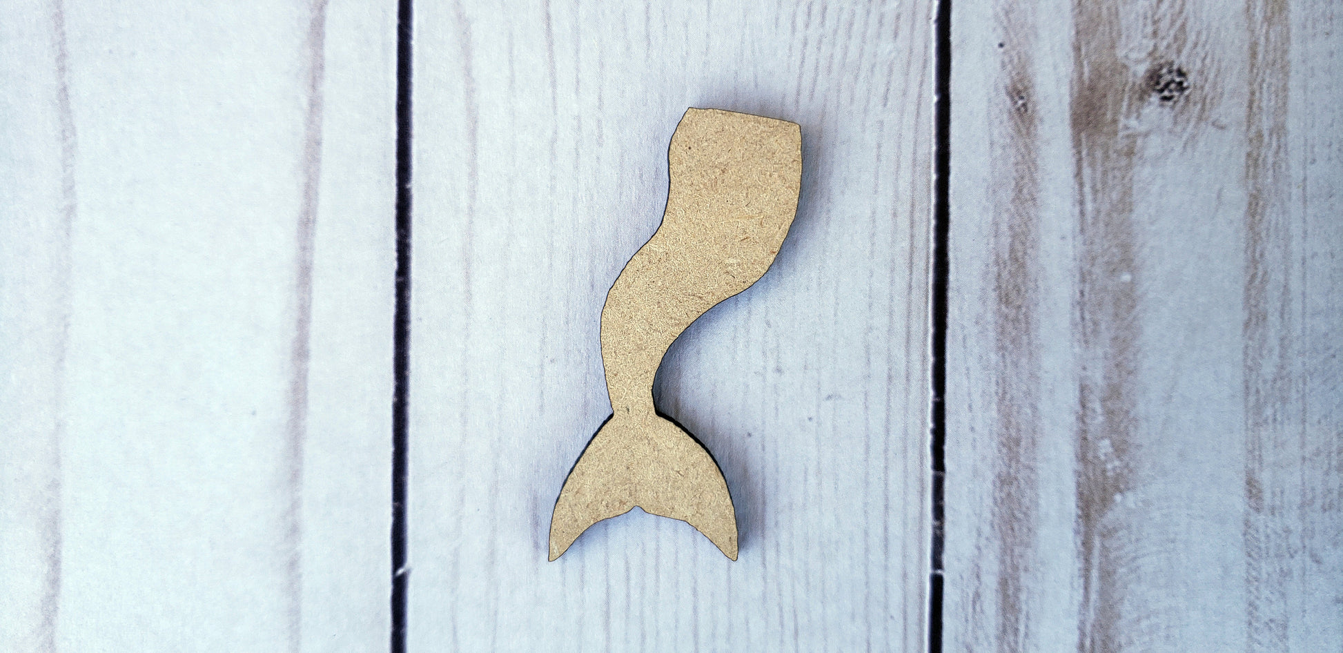 Mermaid Tail blank, Magical Mermaid cutout #1076 - Multiple Sizes Available - Unfinished Wood Cutout Shapes