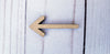 Arrow Cutout #1002 - Multiple Sizes Available - Unfinished Wood Cutout Shapes