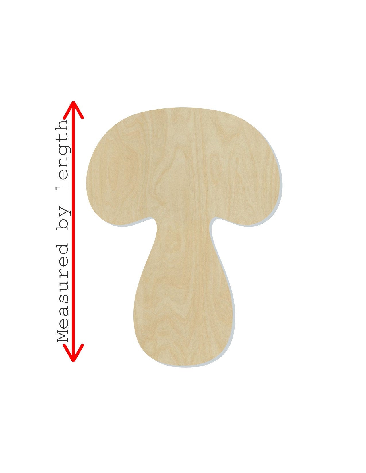Mushroom Food Cutout Kitchen Decor DIY Paint kit #1770 - Multiple Sizes Available - Unfinished Wood Cutout Shapes