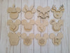 Mouse Home Interchangeable pieces FIREWORKS #2221 - Unfinished Wood shape cutouts Paint kits