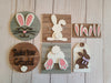 Bunny Butt Easter Kit Craft Night Crafty Craft Kit #2555 - Multiple Sizes Available - Unfinished Wood Cutout Shapes