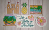 Beach Hammock Party Kit Tropical Hawaii #2836 - Multiple Sizes Available - Unfinished Wood Cutout Shapes