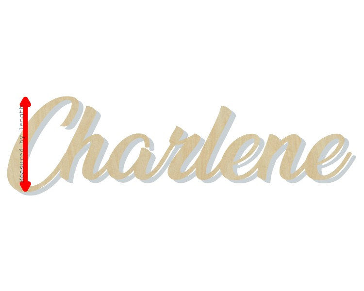 Custom Name Cutout word blanks cutouts custom name DIY Paint #2216 - Multiple Sizes Available - Unfinished Cutout Shapes