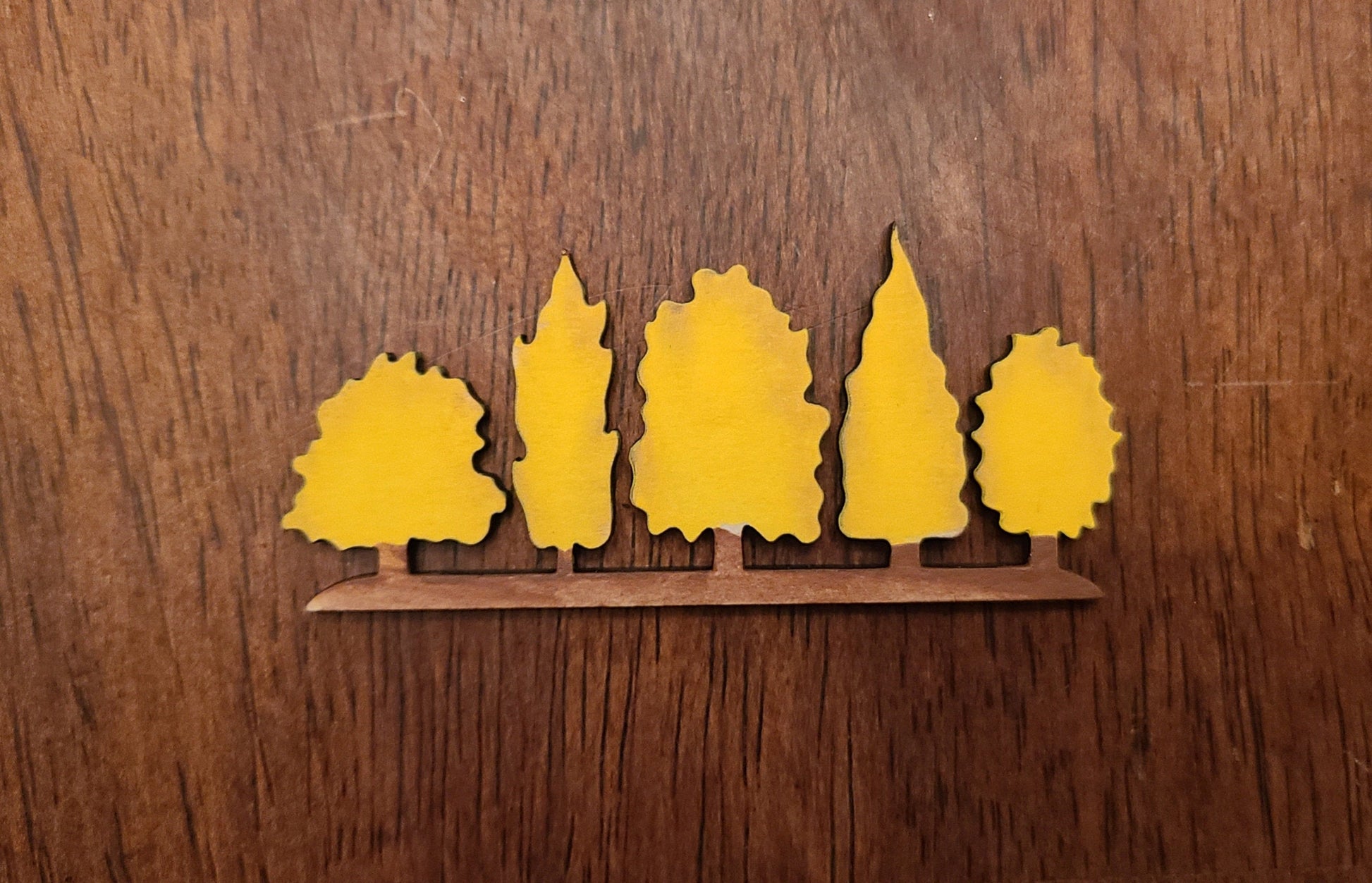 Forrest wood cutouts Land Trees Plants DIY paint kit #1505 - Multiple Sizes Available - Unfinished Wood Cutout Shapes