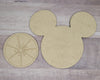 Mouse Home Interchangeable pieces Lemon #2221 - Unfinished Wood shape cutouts Paint kits