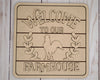 Welcome to our Farmhouse Ranch Kit Tier Tray Kit Paint Kits  DIY Paint kit #2656 - Multiple Sizes Available - Unfinished Wood Cutout Shapes
