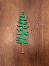 Pine Tree wood shape wood cutouts trees Forrest DIY Paint kit #2256 - Multiple Sizes Available - Unfinished Wood Cutout Shapes