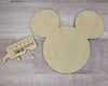 Mouse Home Interchangeable pieces SCHOOL BUS #2221 - Unfinished Wood shape cutouts Paint kits