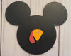 Mouse Home Interchangeable pieces Turkeywinter decor #2221 - Unfinished Wood shape cutouts Paint kits