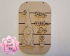 Happy Mother's Day Gnome Kit Craft Night Crafty Craft Kit #2517 - Multiple Sizes Available - Unfinished Wood Cutout Shapes