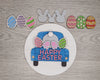 Easter Truck DIY Craft Kit #2578 - Multiple Sizes Available - Unfinished Wood Cutout Shapes