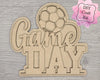 Game Day Soccer life Sport Soccer Decor DIY Paint kit #2935 - Multiple Sizes Available - Unfinished Wood Cutout Shapes