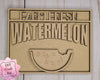 Farm Fresh Watermelon Farm Paint Kit DIY Craft Kit #2708 - Multiple Sizes Available - Unfinished Wood Cutout Shapes