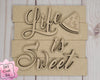 Life is Sweet Watermelon Paint Kit DIY Craft Kit #2711 - Multiple Sizes Available - Unfinished Wood Cutout Shapes