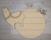 No Problem Llama Decor DIY Paint kit #2924 - Multiple Sizes Available - Unfinished Wood Cutout Shapes