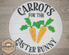 Carrot for the Bunny Easter Decor Easter Craft Kit for Adults #2494 - Multiple Sizes Available - Unfinished Wood Cutout Shapes