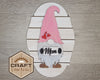 Mom Gnome Kit Craft Night Crafty Craft Kit #2518 - Multiple Sizes Available - Unfinished Wood Cutout Shapes