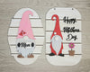 Happy Mother's Day Gnome Kit Craft Night Crafty Craft Kit #2517 - Multiple Sizes Available - Unfinished Wood Cutout Shapes