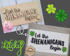 St. Patrick's Day Shenanigan Craft Kit #2505 Multiple Sizes Available - Unfinished Wood Cutout Shapes