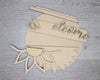 Welcome Sunflower Kit DIY Craft Kit #2903 - Multiple Sizes Available - Unfinished Wood Cutout Shapes
