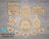 OH Canada Canadian Canada Craft Kit DIY Craft Kit #2941 - Multiple Sizes Available - Unfinished Wood Cutout Shapes